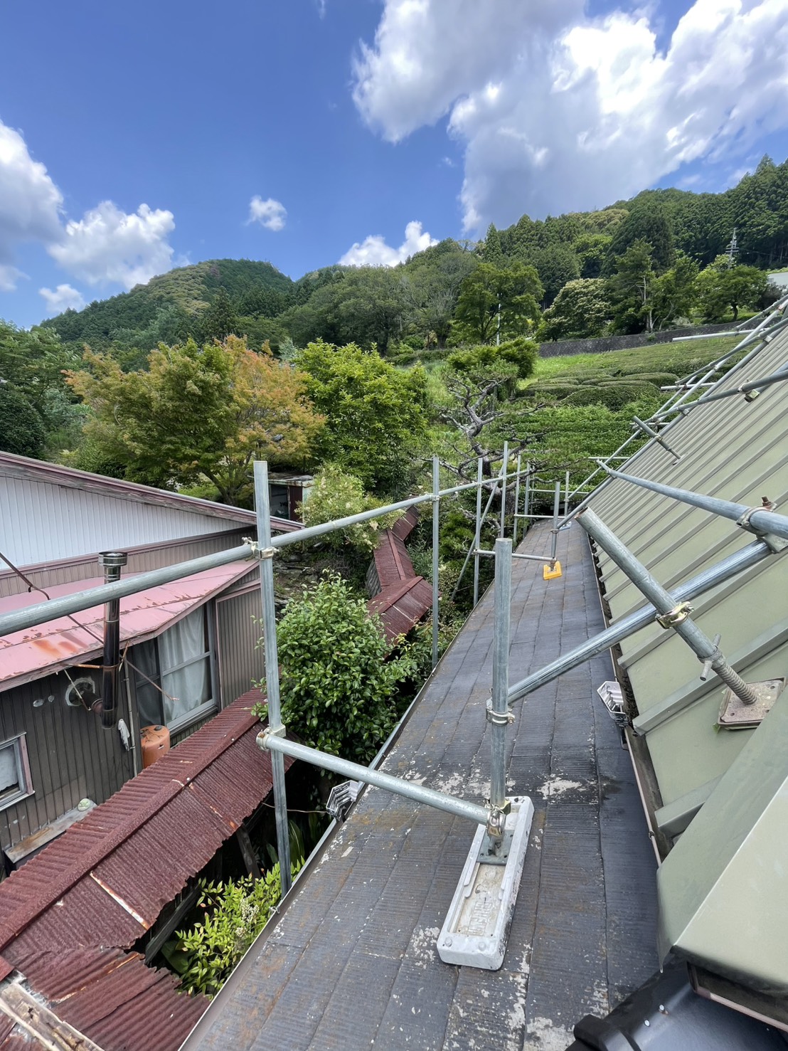 昇降階段の設置状況