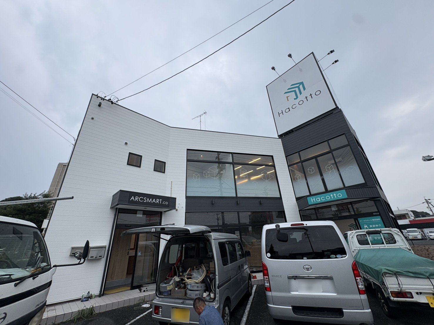 浜松市中央区高林 足場解体後の建物の様子2
